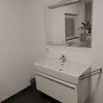 With Single Bed In A New House In Bed and breakfast Vichten
