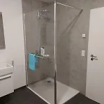 With Single Bed In A New House In Bed and breakfast Vichten