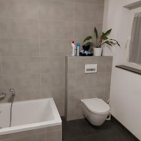 With Single Bed In A New House In Vichten